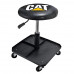 Diesel Power Plus Caterpillar CAT Adjustable Pneumatic Shop Creeper Seat with Stool for Garage or Home use
