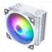 Vetroo V5 White CPU Air Cooler w/ 5 Heat Pipes 120mm PWM Processor Cooler for Intel LGA 1700/1200/115X AMD Ryzen AM4 w/Addressable RGB Lighting Sync
